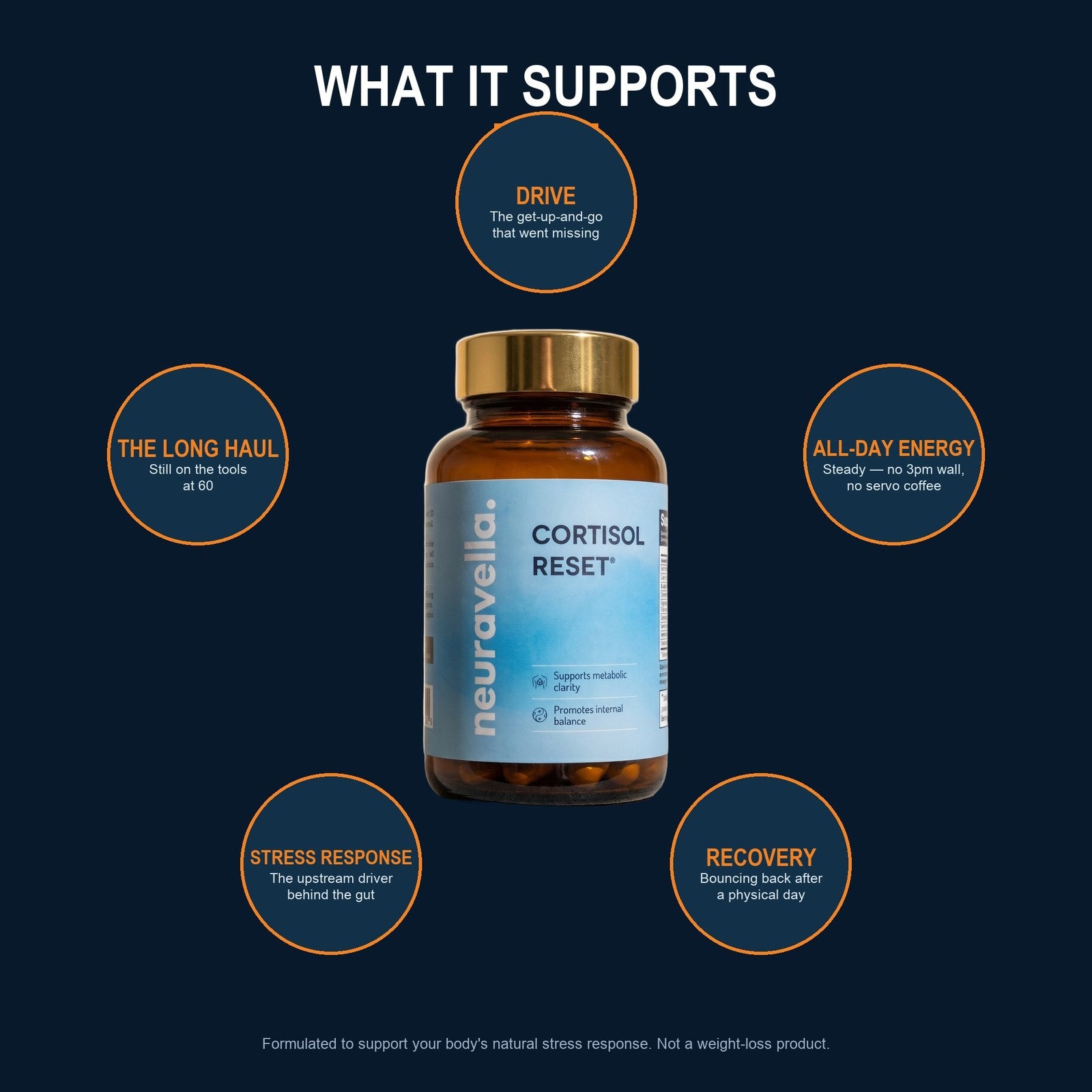 What Cortisol Reset supports